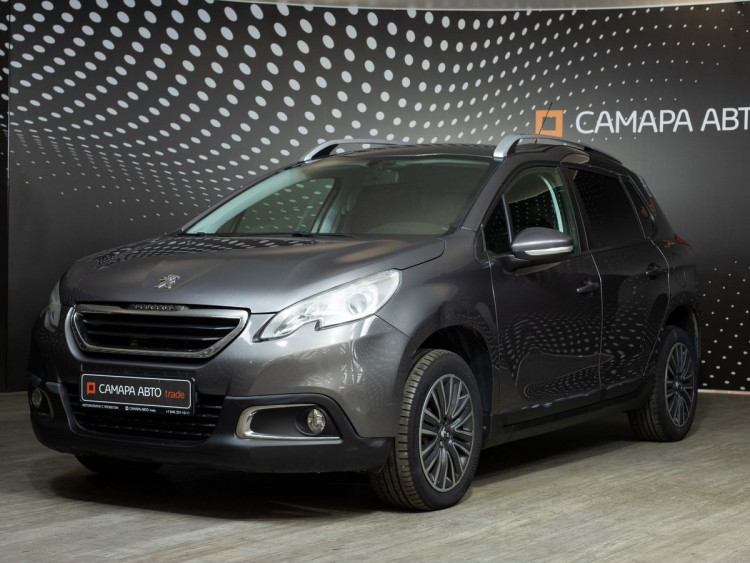 Peugeot 2008 серый,  1.6 AT (120 л.с.)