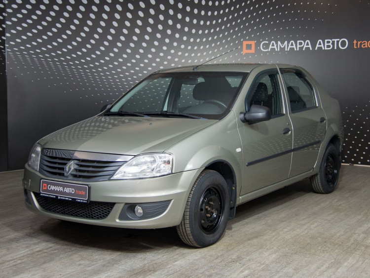 Renault Logan бежевый,  1.6 MT (84 л.с.)