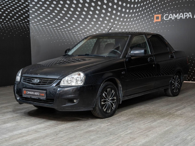 ВАЗ (Lada) Priora чёрный,  1.6 MT (98 л.с.)