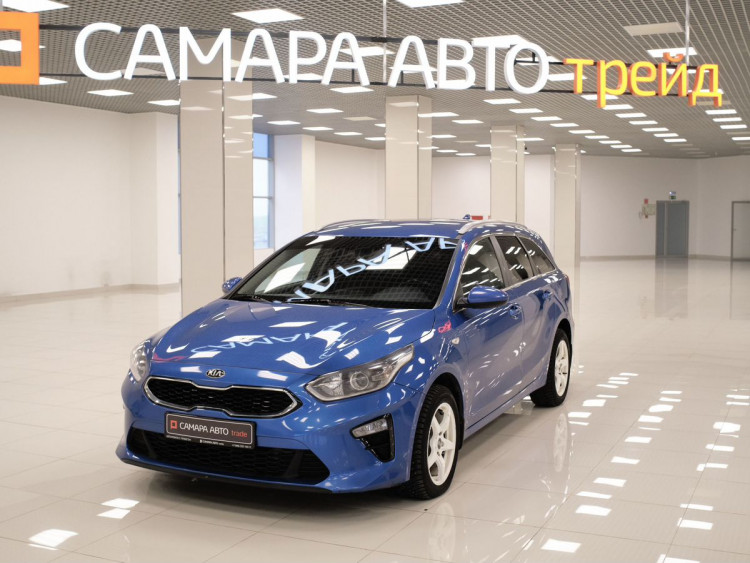 Kia Ceed Luxe 2018 blue,  1.6 AT (128 л.с.)