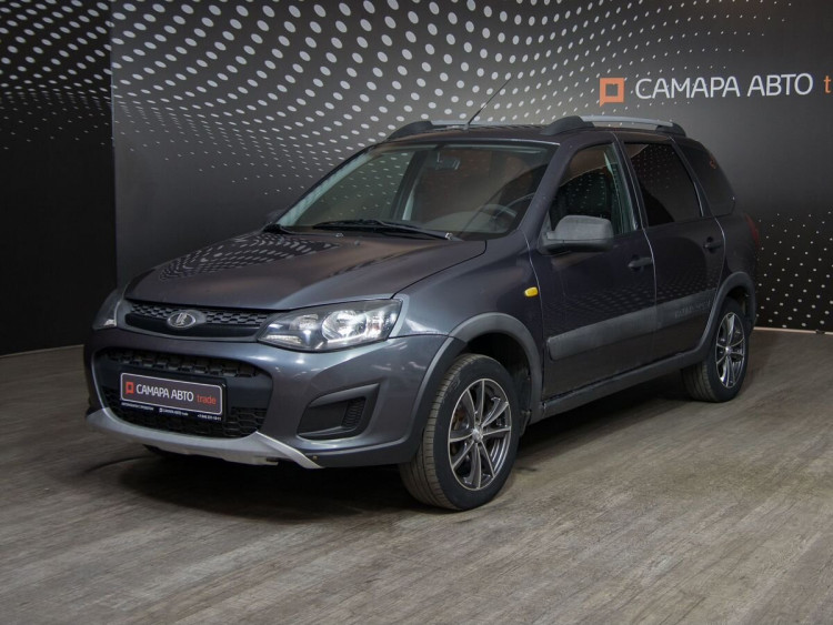 Lada (ВАЗ) Kalina серый,  Cross 1.6 MT (106 л.с.)