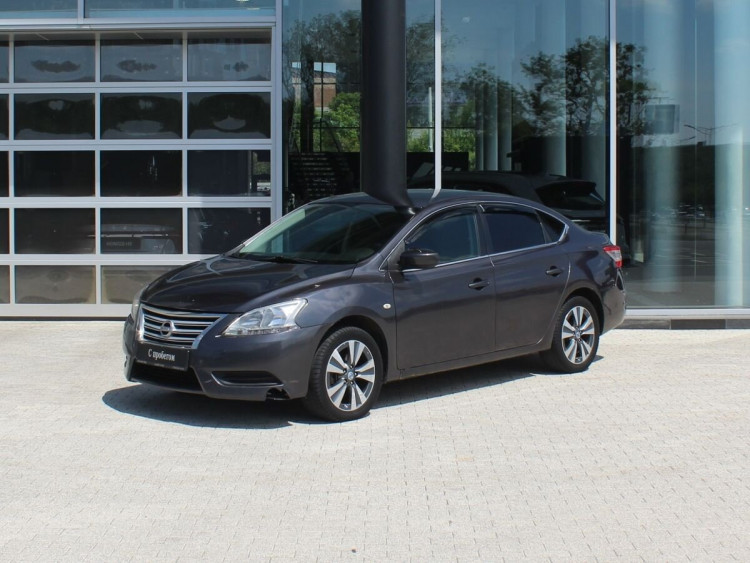 Nissan Sentra серый,  1.6 CVT (117 л.с.)