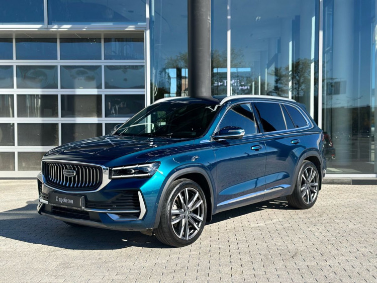 Geely Monjaro Exclusive blue,  2.0 AT (238 л.с.) 4WD