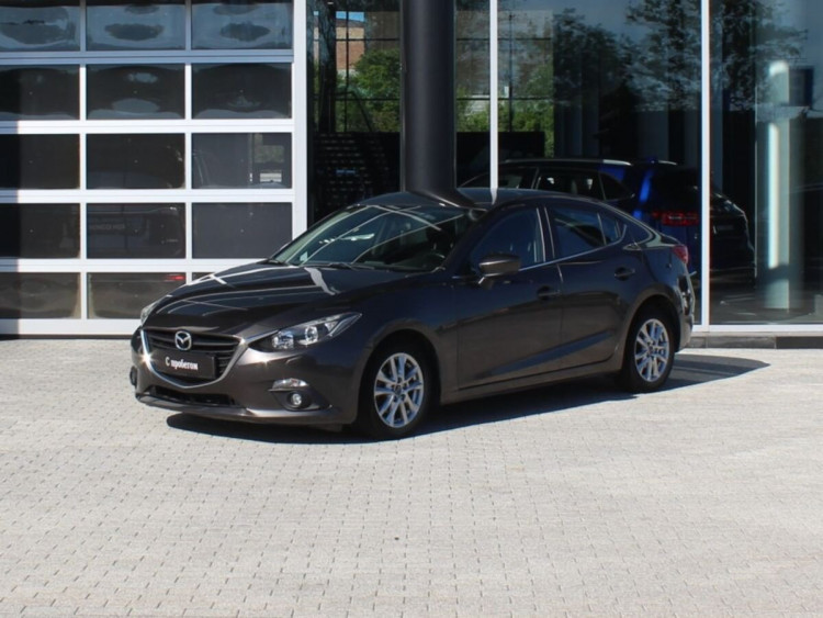 Mazda 3 коричневый,  1.6 AT (104 л.с.)