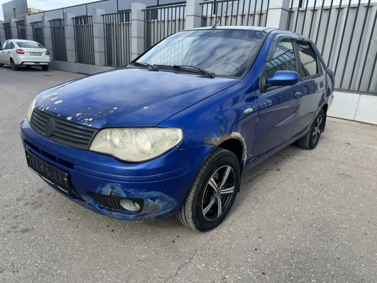 Fiat Albea blue,  1.4 MT (77 л.с.)