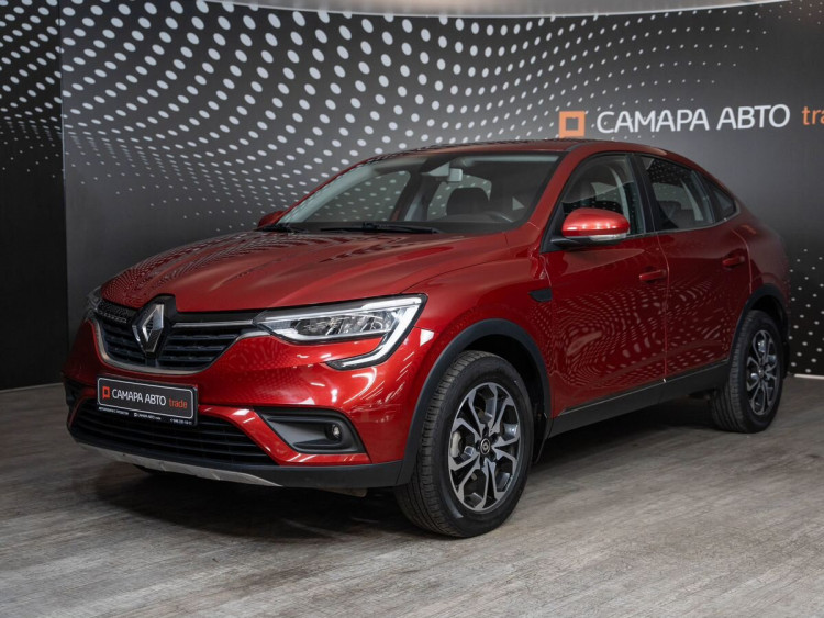 Renault Arkana красный,  1.3 CVT (150 л.с.) 4WD