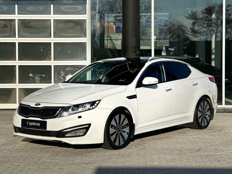 Kia Optima Premium white,  2.4 AT (180 л.с.)
