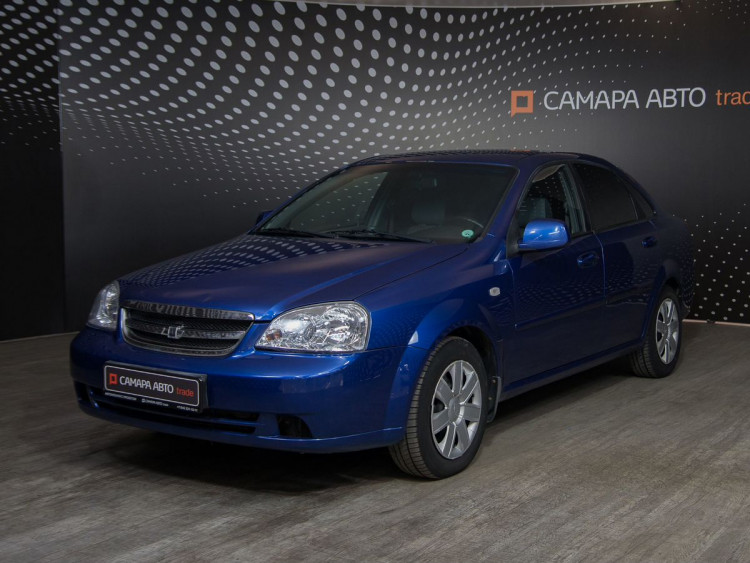 Chevrolet Lacetti синий,  1.6 AT (109 л.с.)