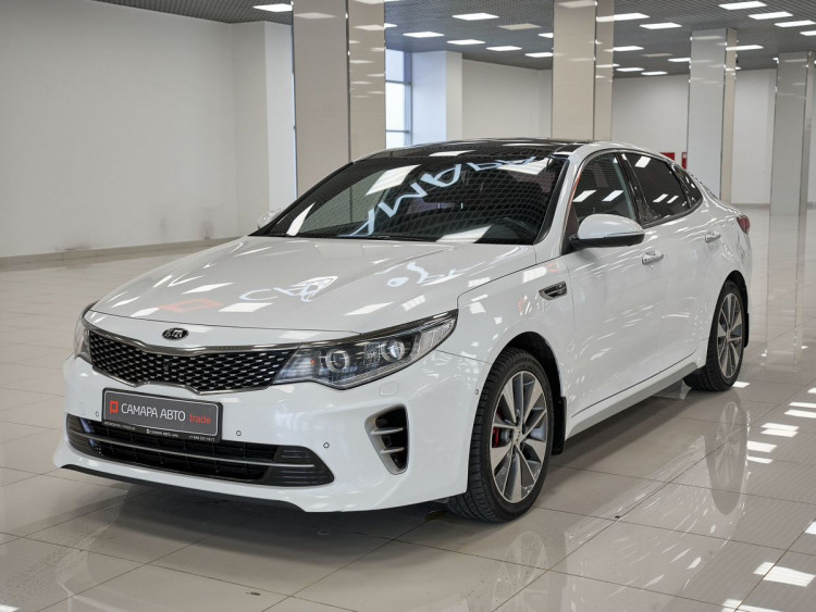 Kia Optima GT Line white,  2.4 AT (188 л.с.)
