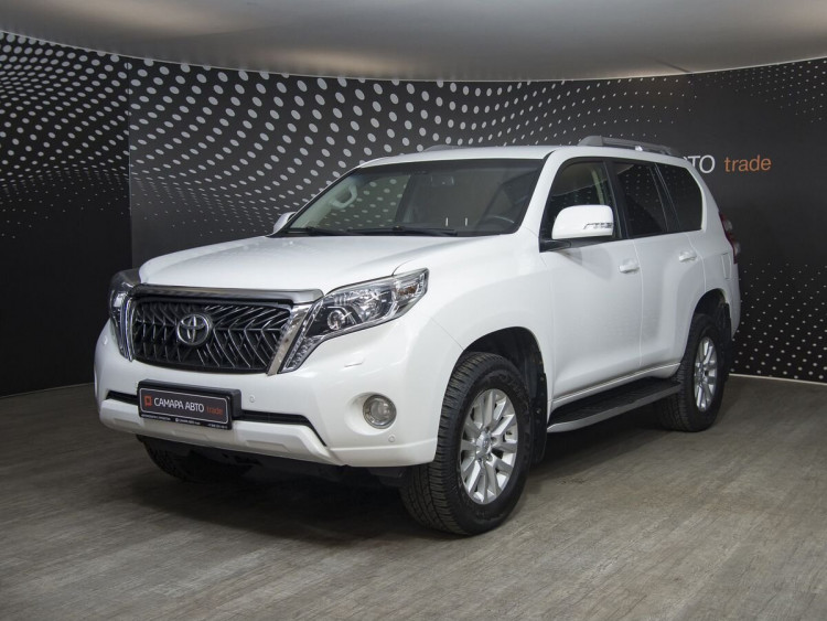 Toyota Land Cruiser Prado белый,  3.0d AT (173 л.с.) 4WD