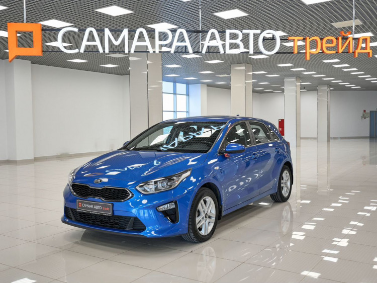 Kia Ceed Luxe 2018 blue,  1.6 AT (128 л.с.)
