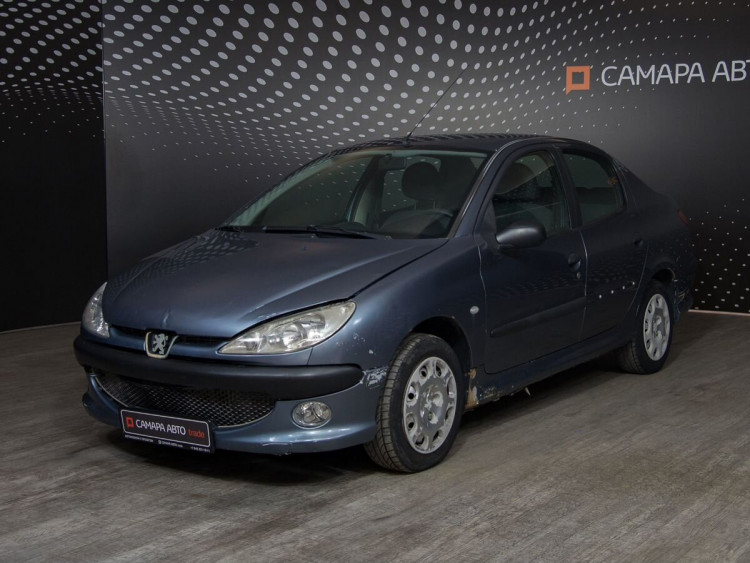 Peugeot 206 серый,  1.4 MT (75 л.с.)