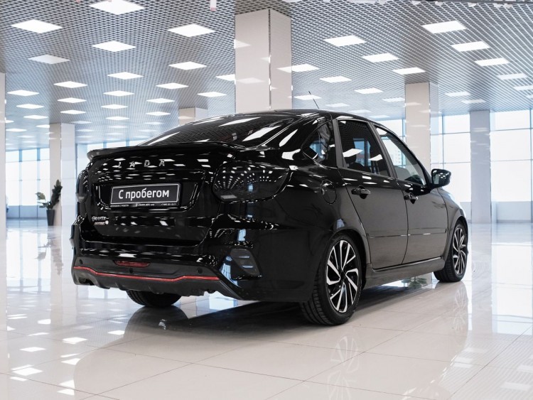 Lada (ВАЗ) Granta Sport'23 black,  Sport 1.6 MT (118 л.с.)
