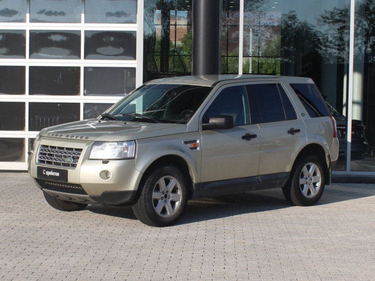 Land Rover Freelander бежевый,  2.2d AT (160 л.с.) 4WD